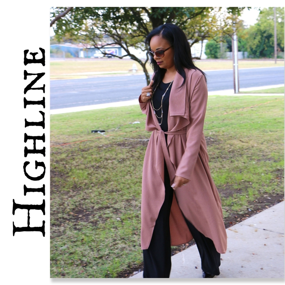 NWOT Highline Rose Full Length Duster